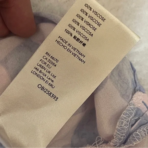 Free People Cotton Candy Easy Living Checker board Button Down Skirt Skater - Picture 11 of 14